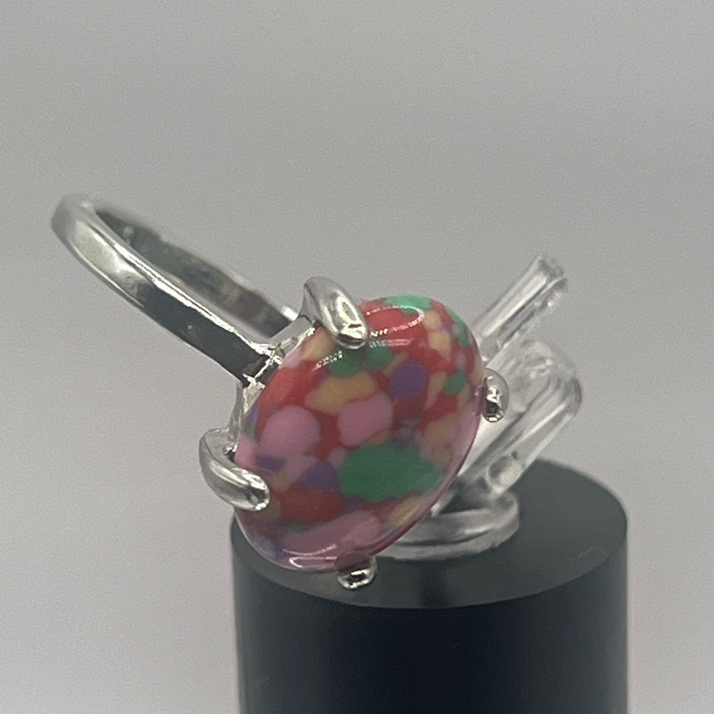 Brand New Ocean Jasper Silver Ring